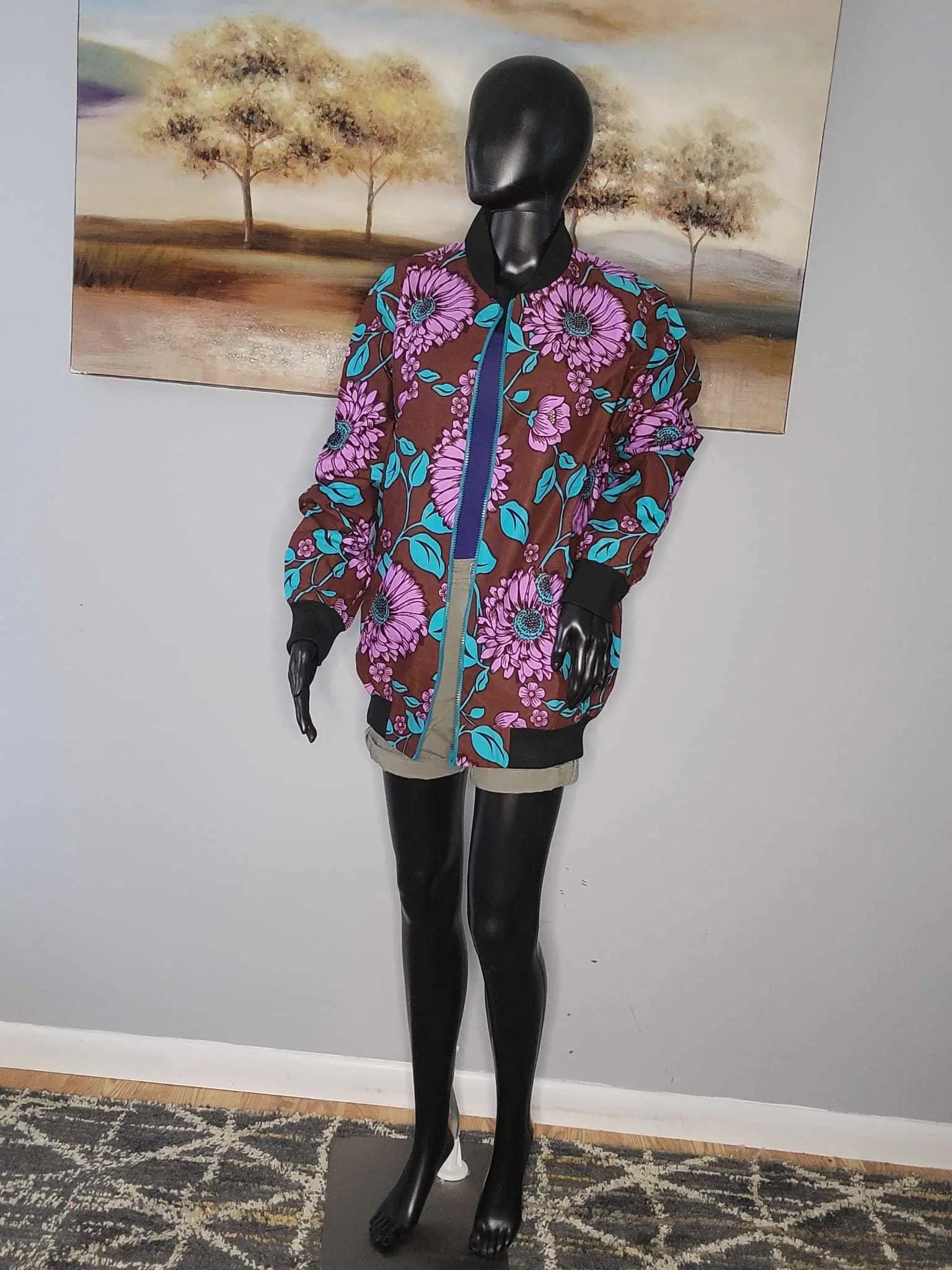 African Print Jacket | Stylish and Comfortable Ankara Light Jackets-1