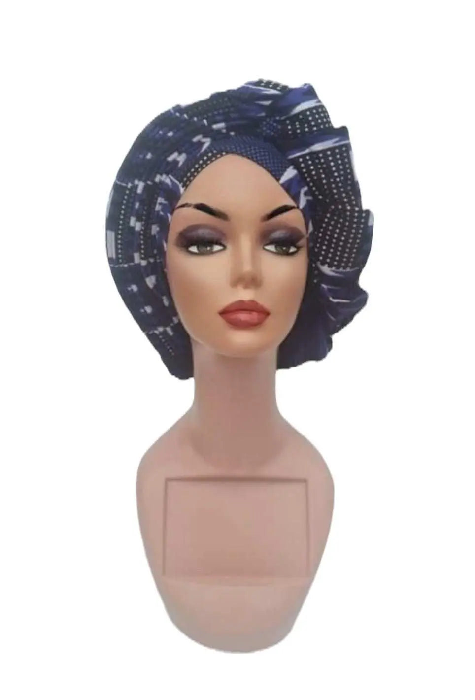 Stylish African Accessories|Ankara Turban-Head Cover-Aissa Maiga1