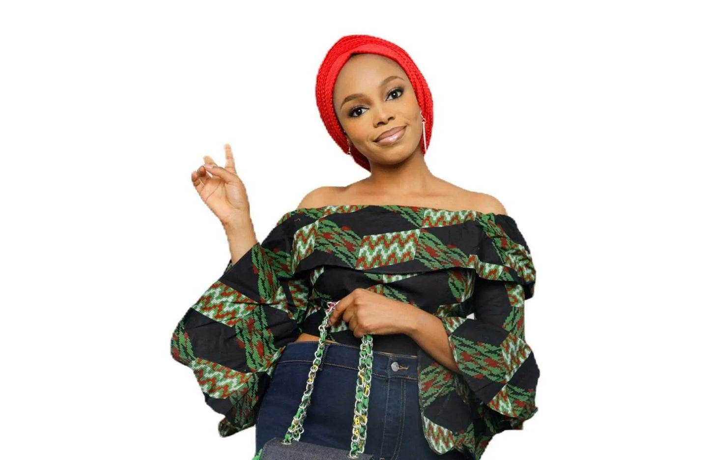 Ankara Crop Top, African Women Clothing - 5 | Glam Origins