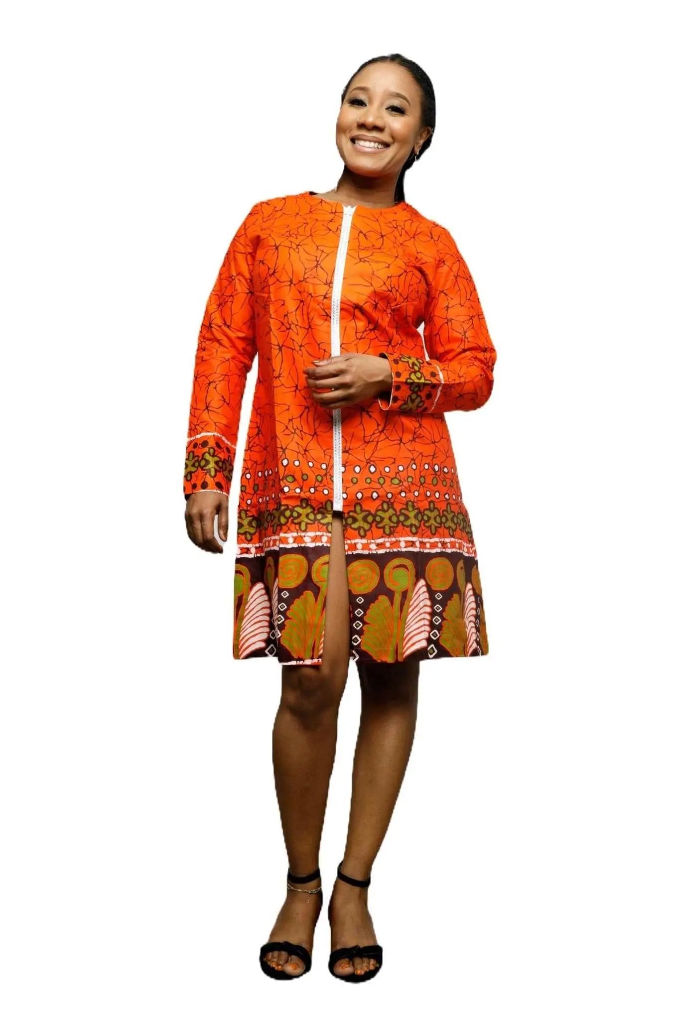 African Dress Ladies | Stylish Ankara Dress Jacket