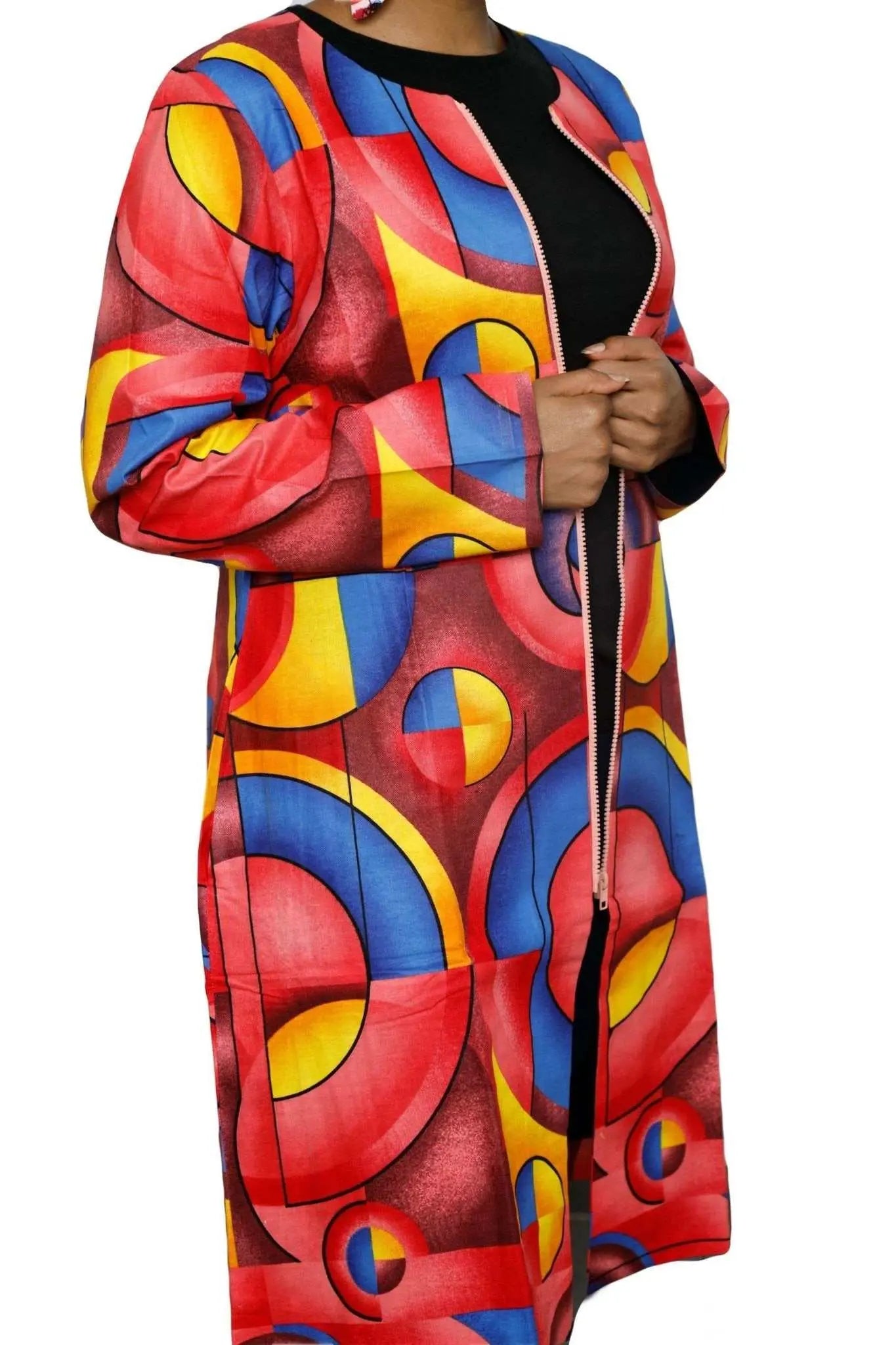 African Dress Ladies | Stylish Ankara Dress Jacket 4