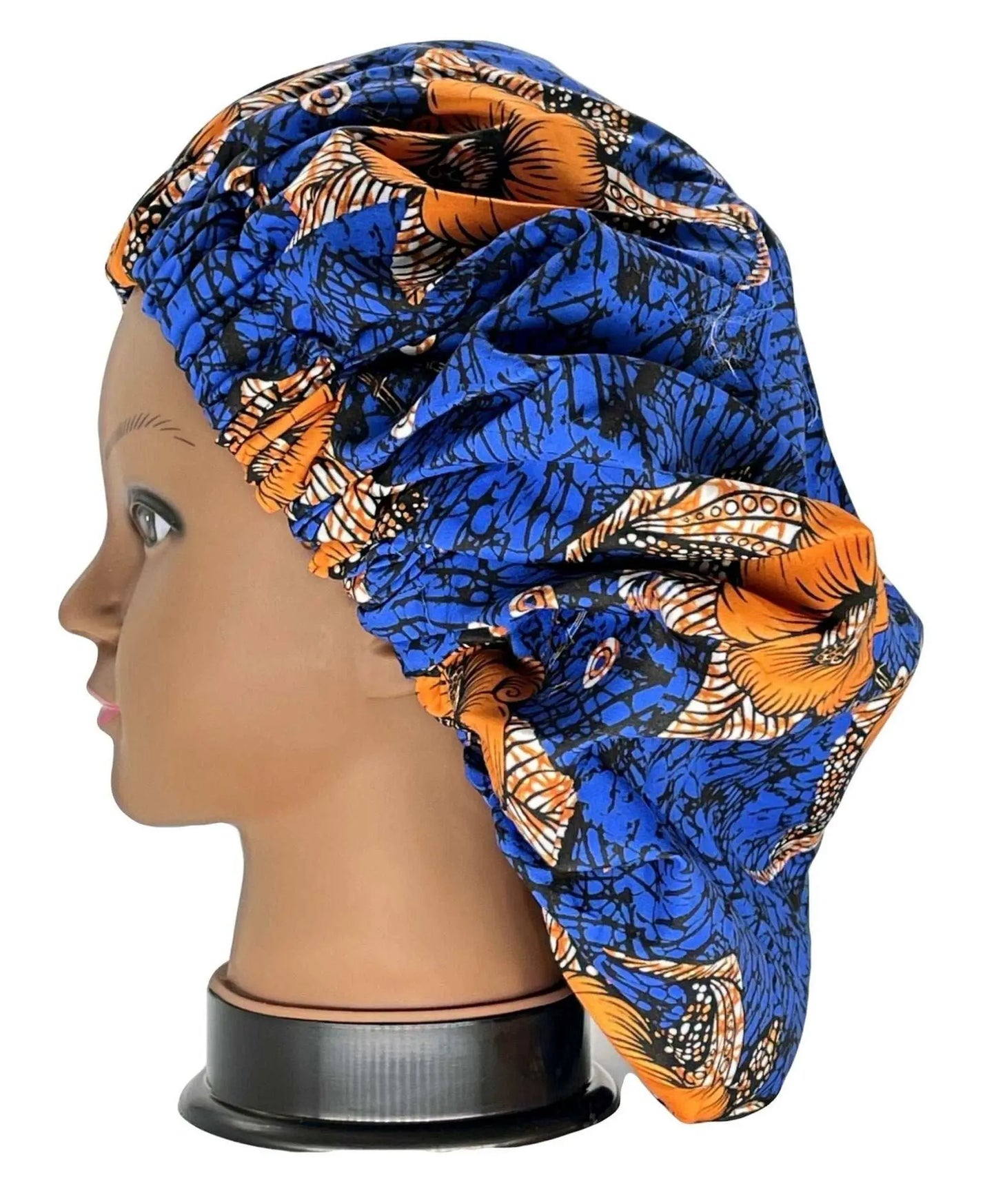 Ankara Print Satin Lined Hair Bonnet | Stylish Hair Care C1