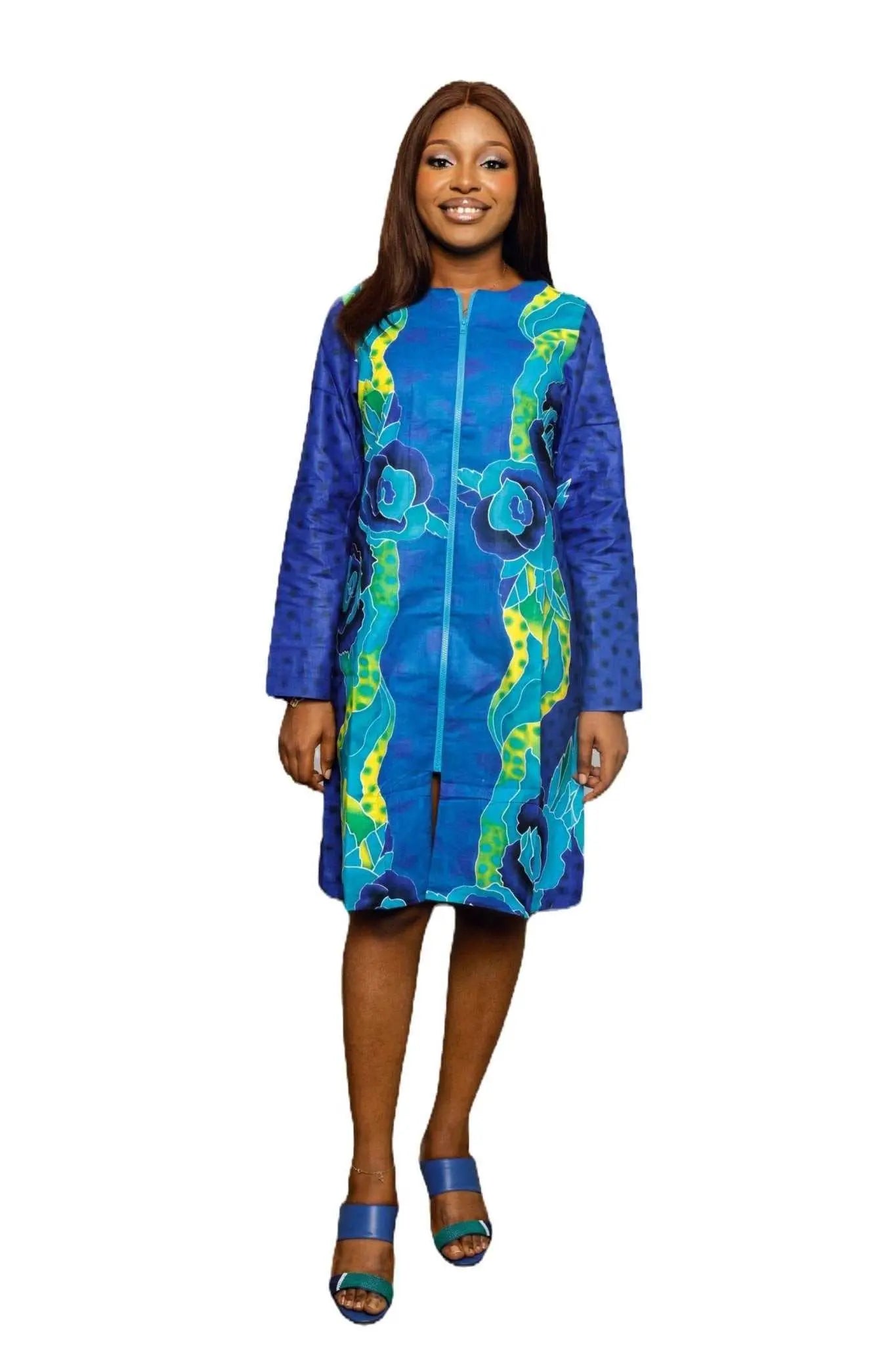 African Dress Ladies | Stylish Ankara Dress Jacket 3