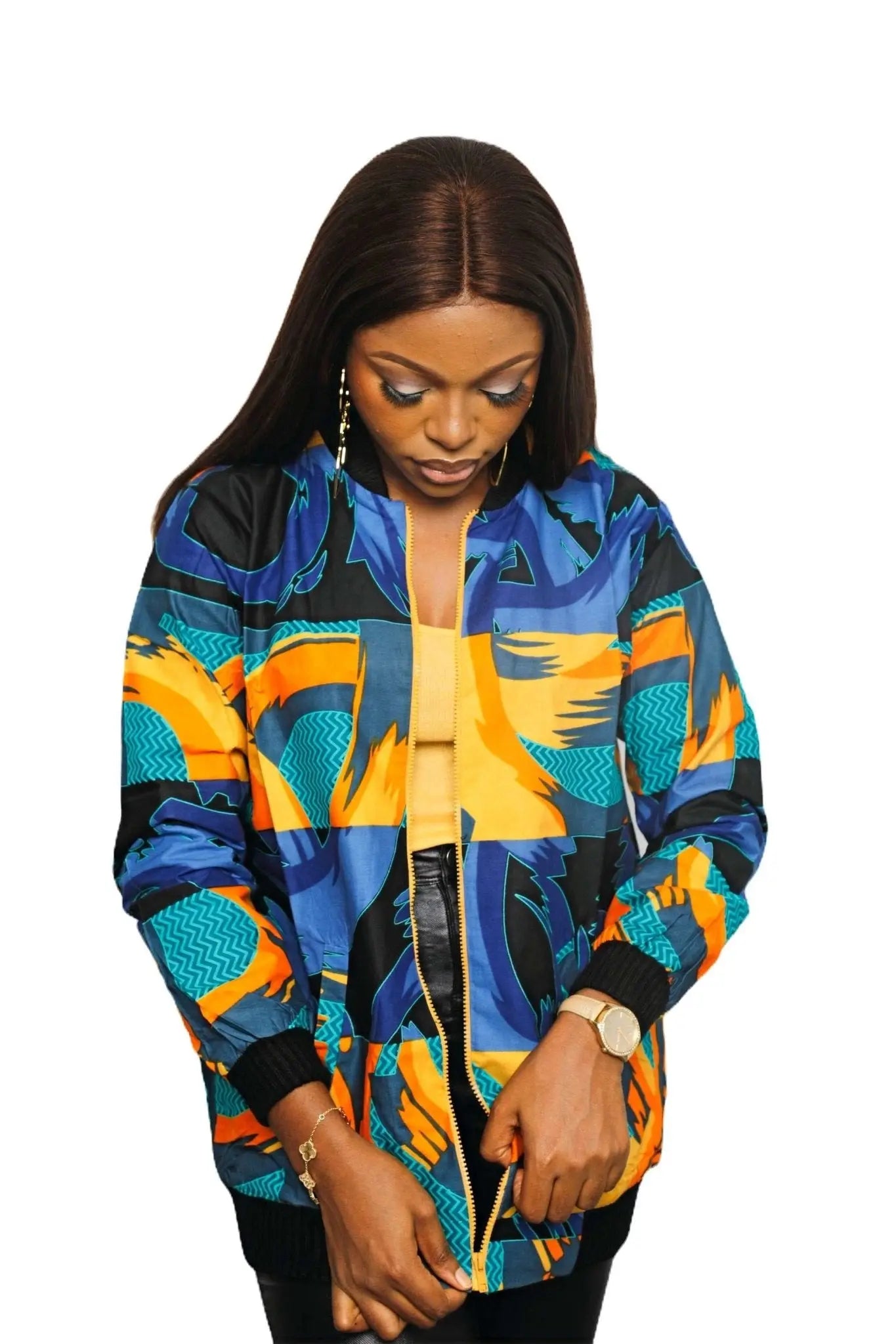 African Print Jacket | Stylish and Comfortable Ankara Light Jackets 7