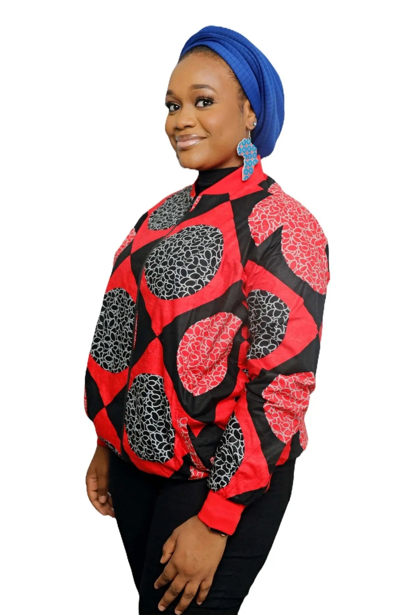 African Print Jacket | Stylish and Comfortable Ankara Light Jackets-2