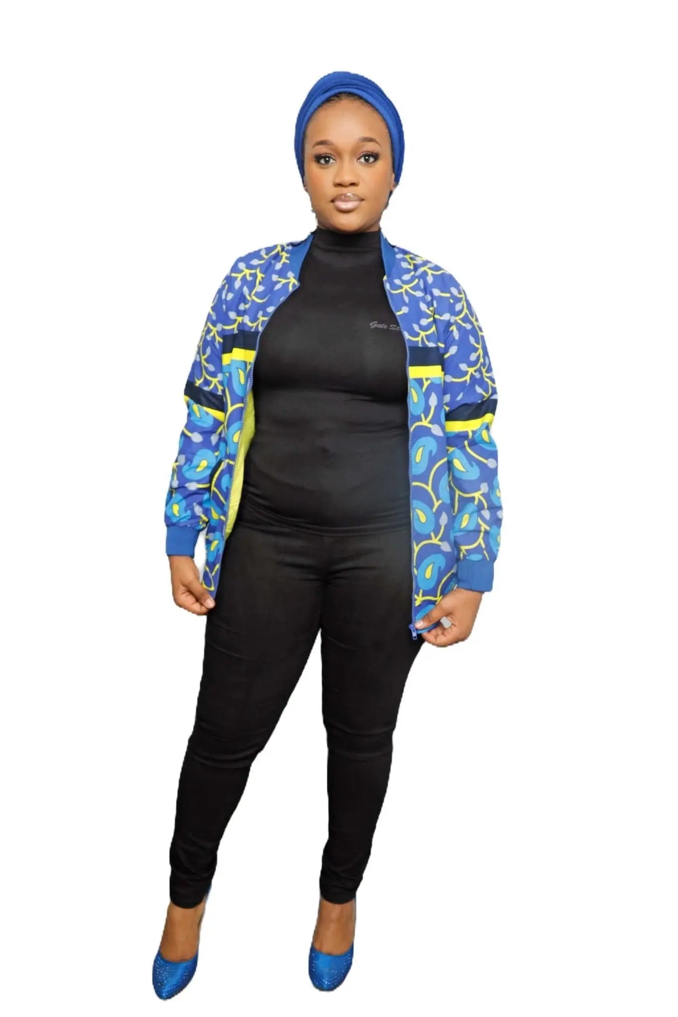 African Print Jacket | Stylish and Comfortable Ankara Light Jackets-4