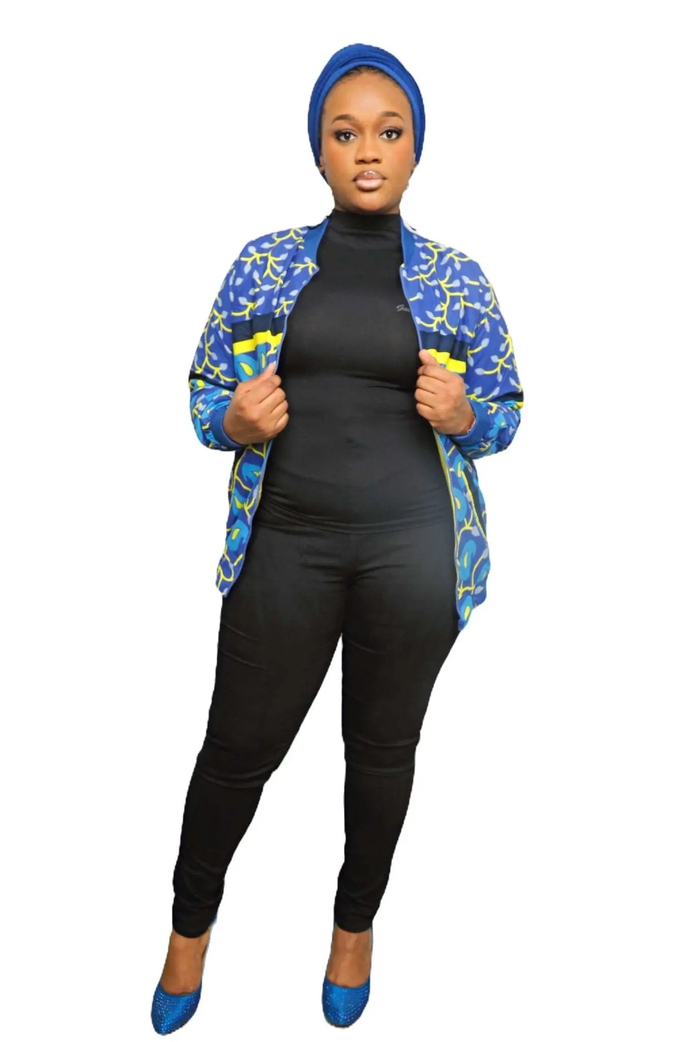 African Print Jacket | Stylish and Comfortable Ankara Light Jackets-4