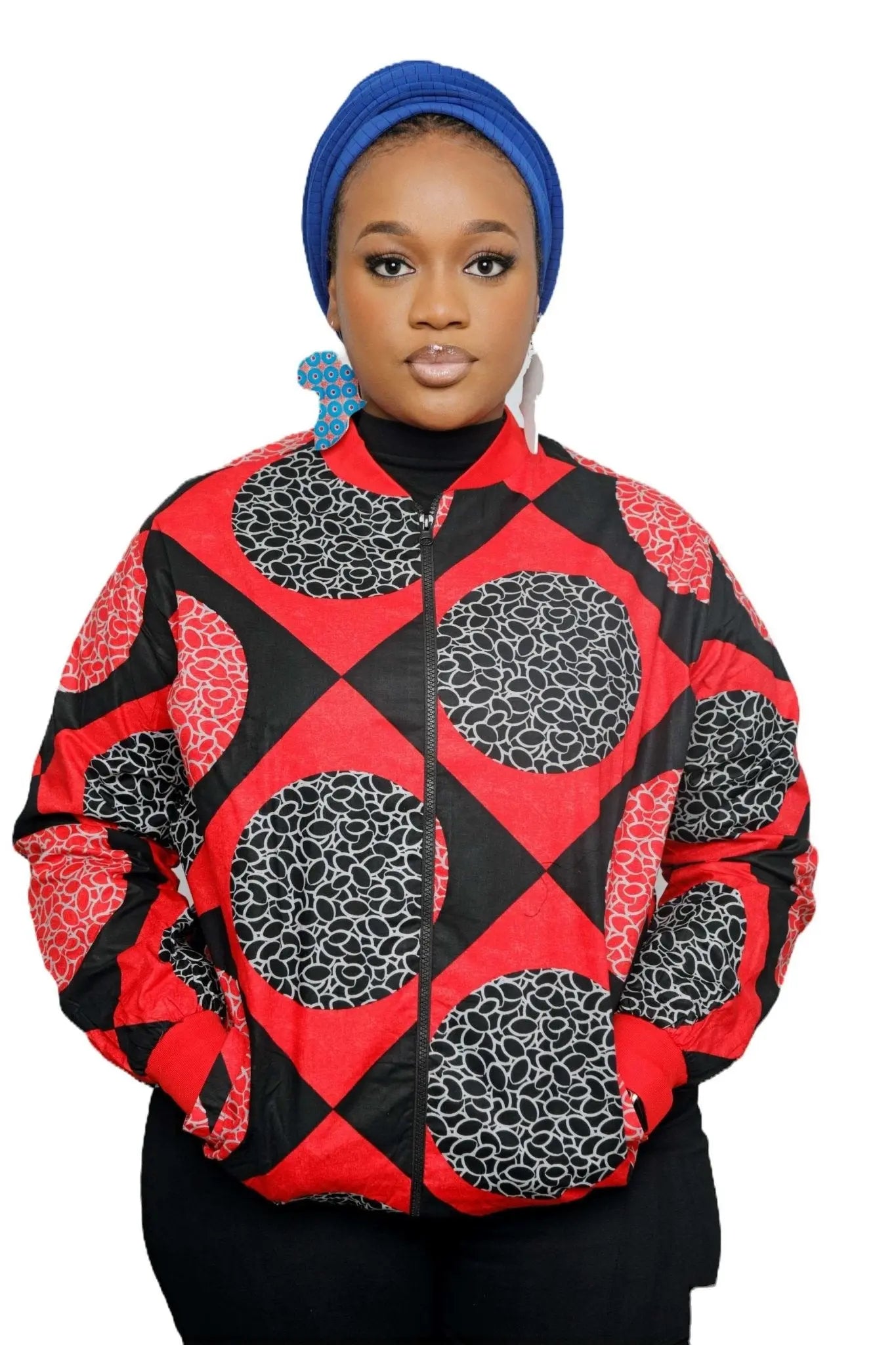 African Print Jacket | Stylish and Comfortable Ankara Light Jackets-2