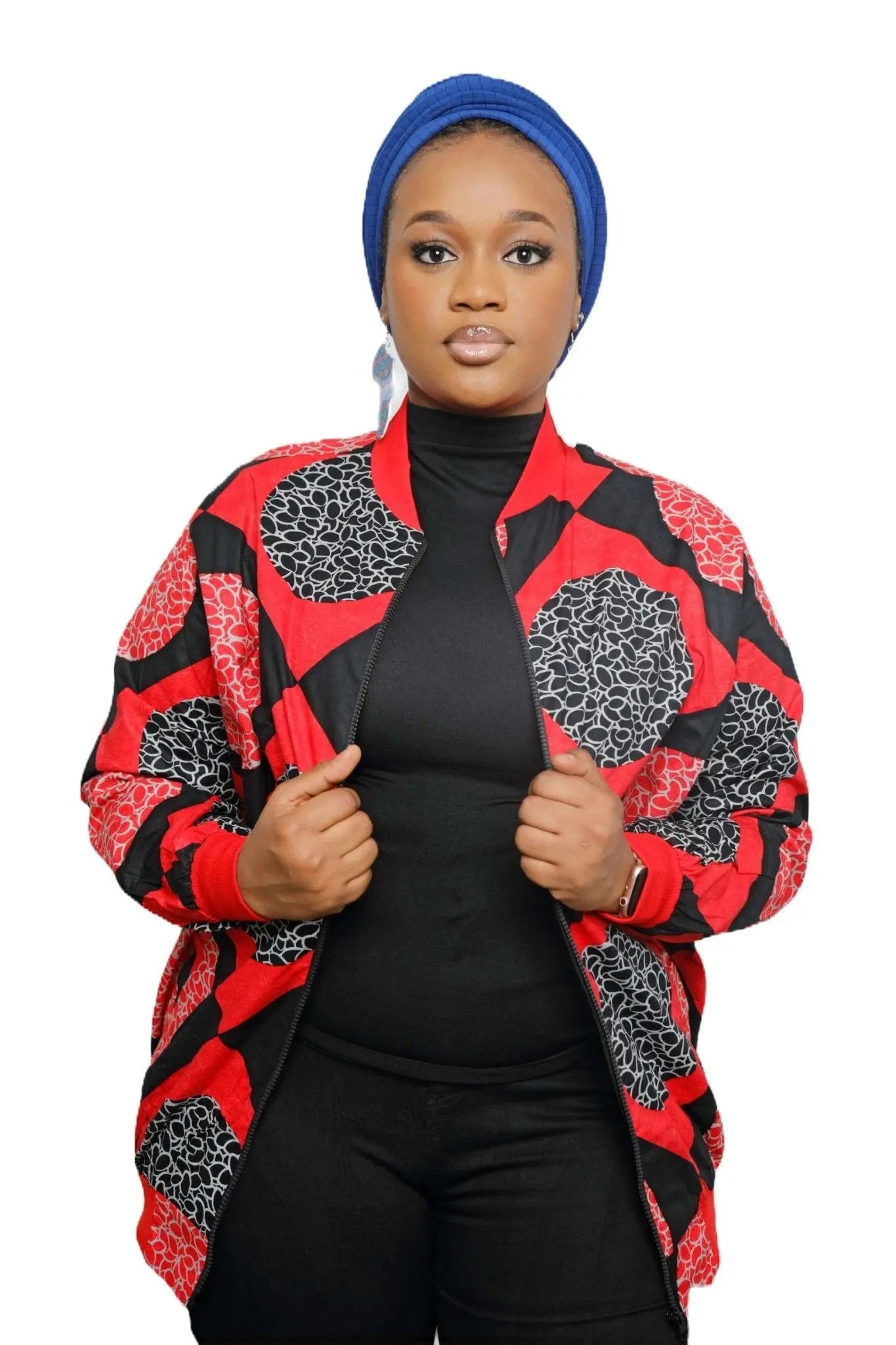 African Print Jacket | Stylish and Comfortable Ankara Light Jackets-2