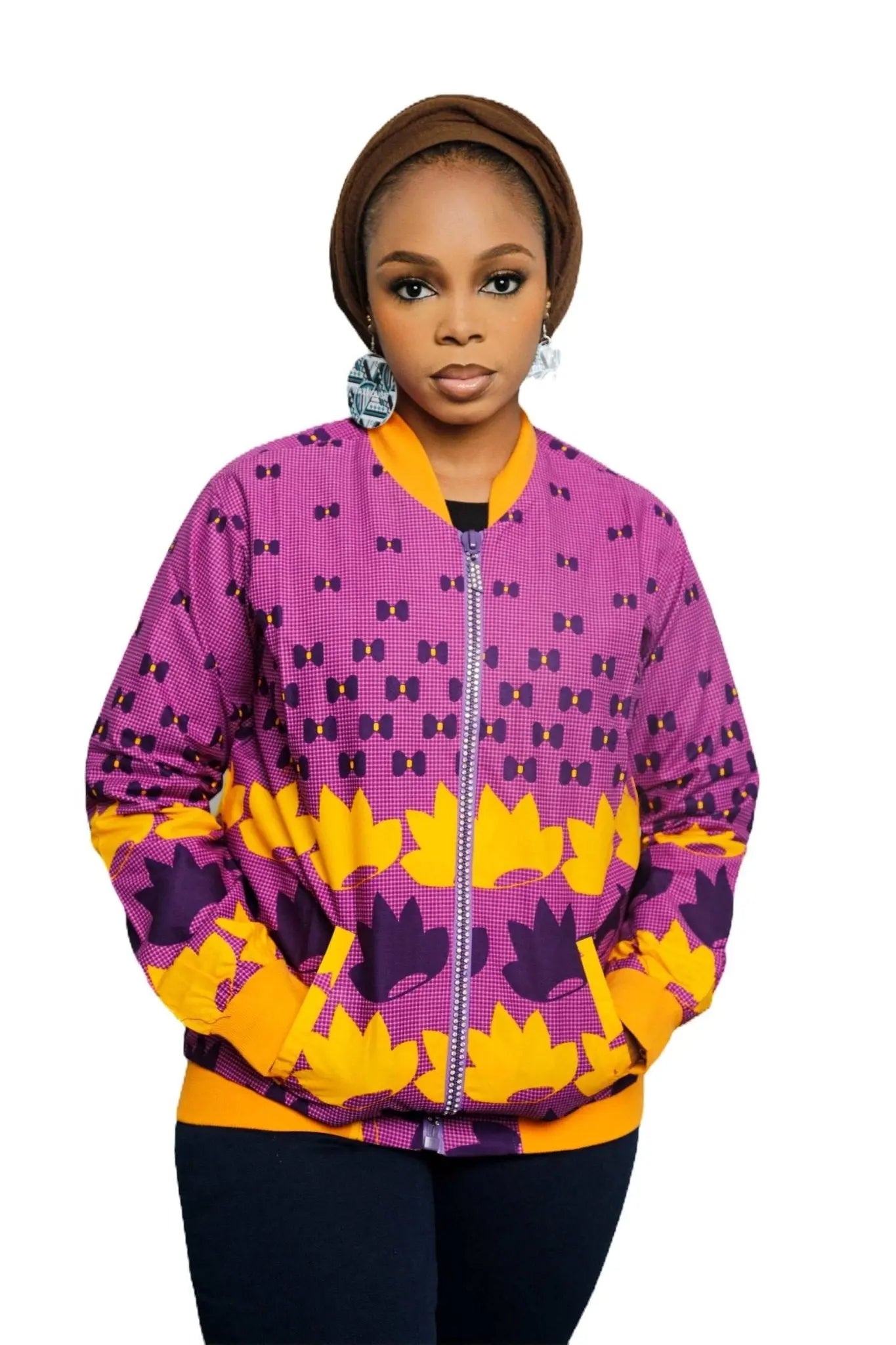African Print Jacket | Stylish and Comfortable Ankara Light Jackets 8