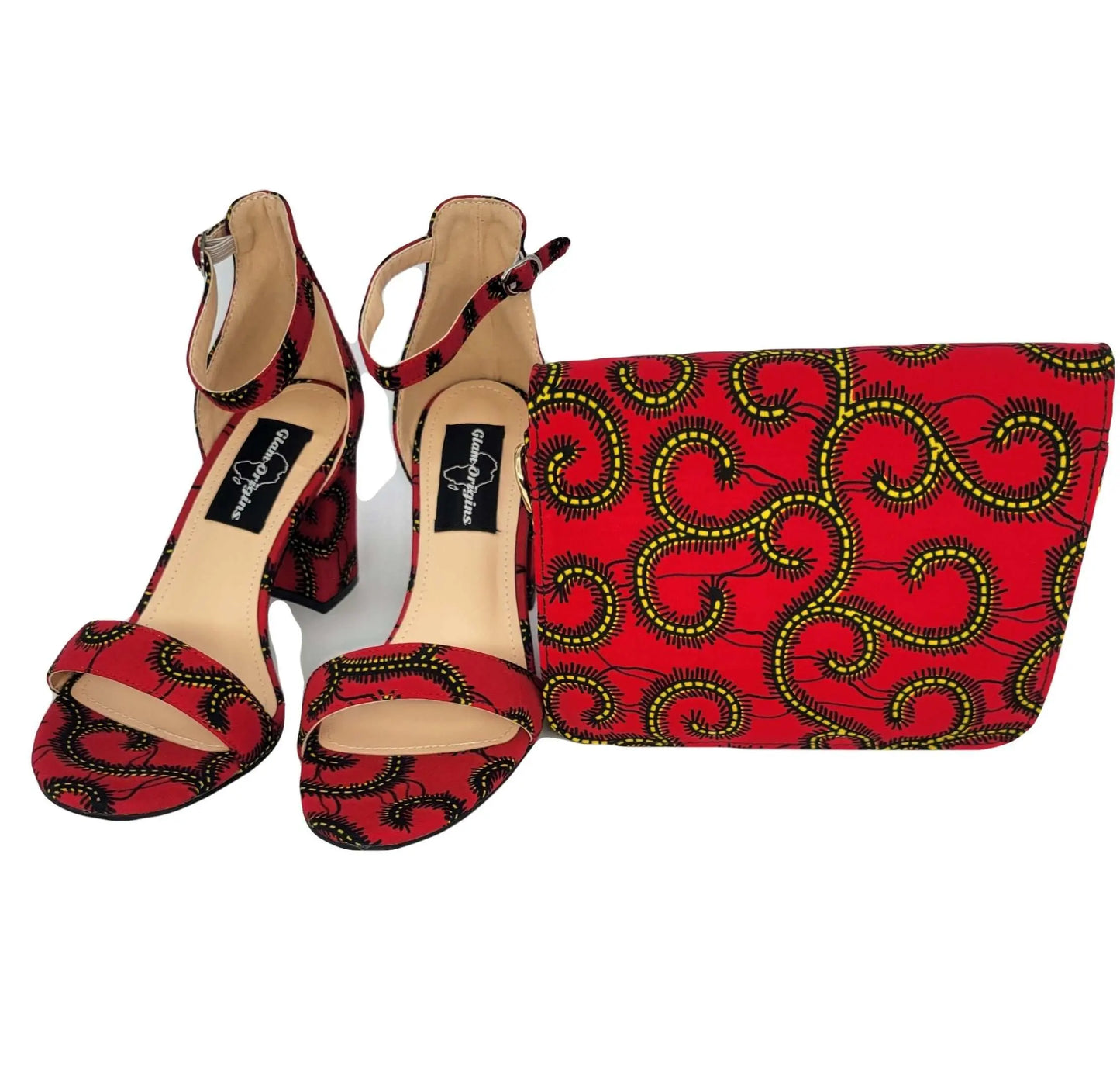 African Accessories Lili Ankara Mini Clutch bag-African Print