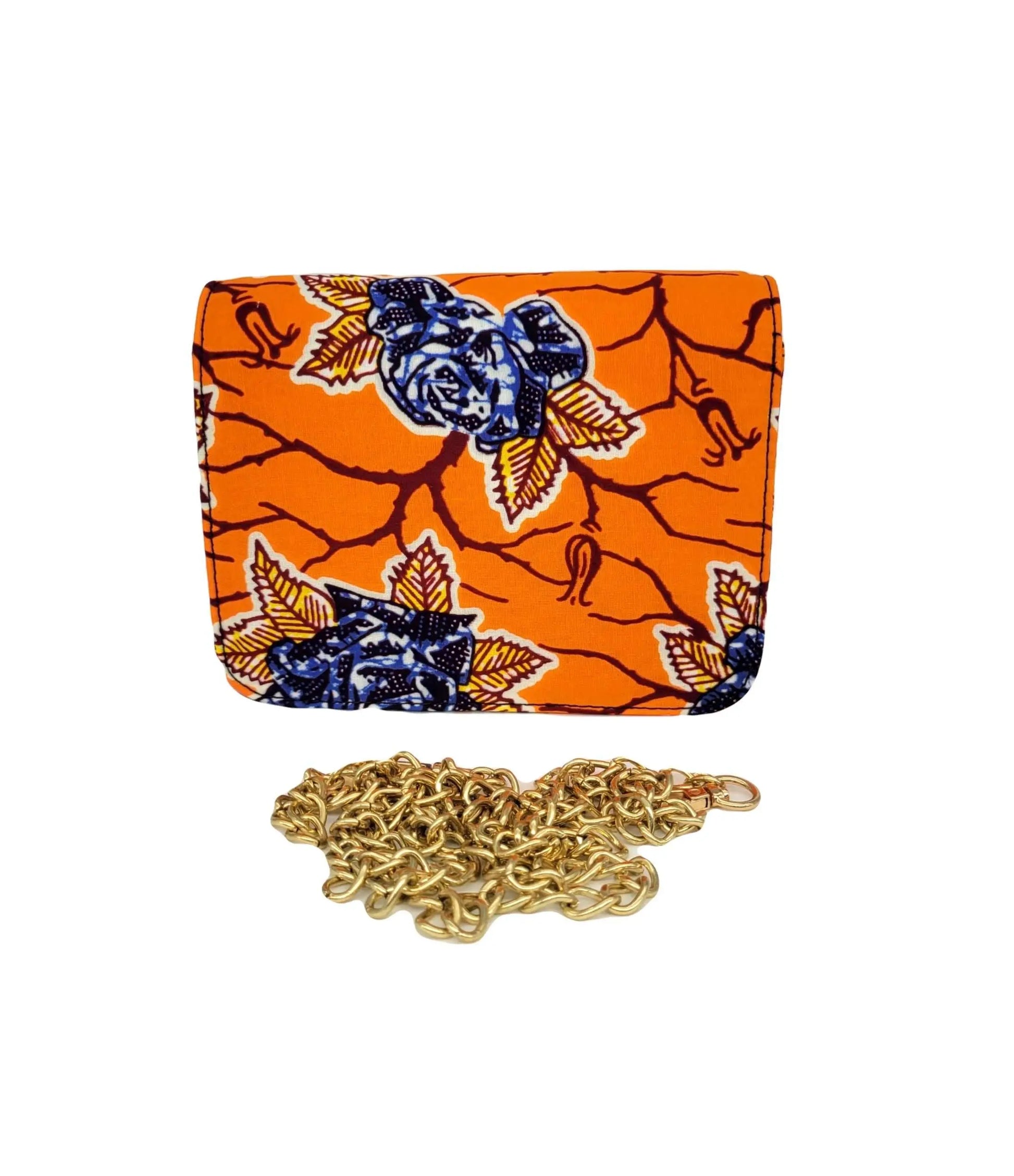 African Accessories Lili Ankara Mini Clutch bag-African Print