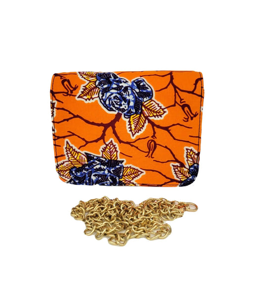 African Accessories Lili Ankara Mini Clutch bag-African Print