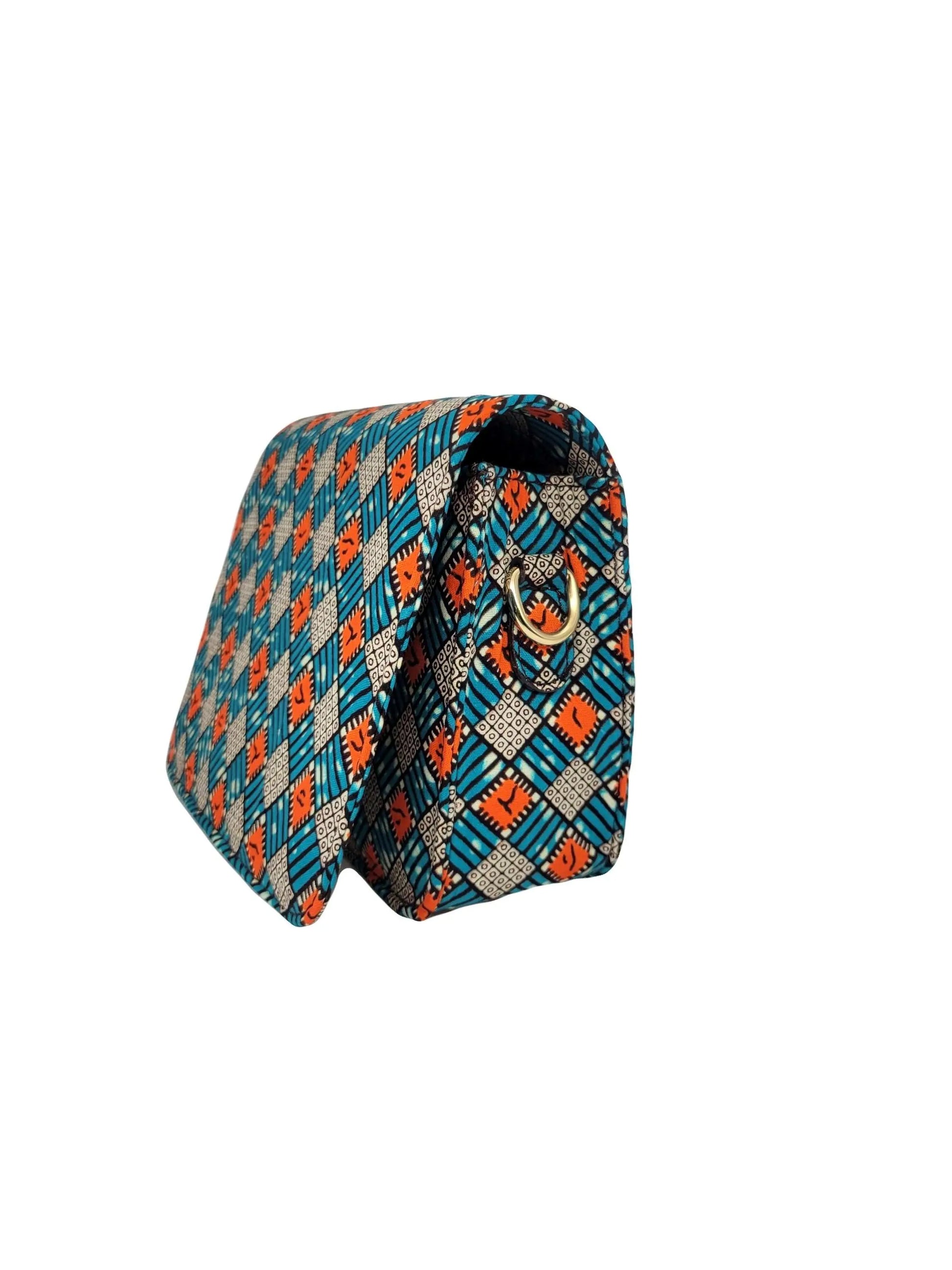 African Accessories Lili Ankara Mini Clutch bag- African Print