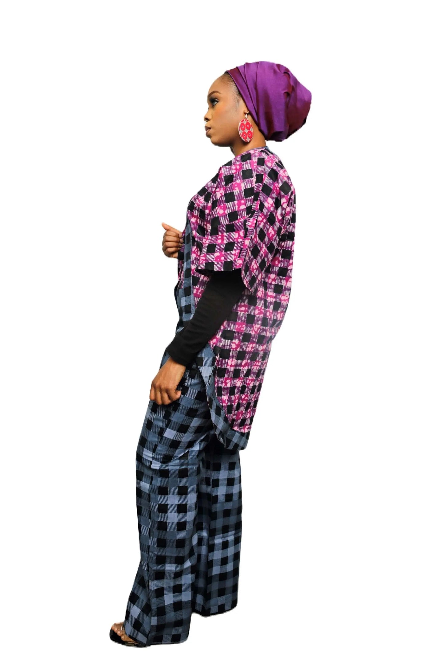 Glam Origins Ummita Ankara Kimono Kimono Ankara 100% cotton Size: M (Items may run small and does not stretch due to nature of fabric) Measurement: in inches Shoulders: 14 Sleeves: 40 Bust: 44 Length Ummita Ankara Kimono