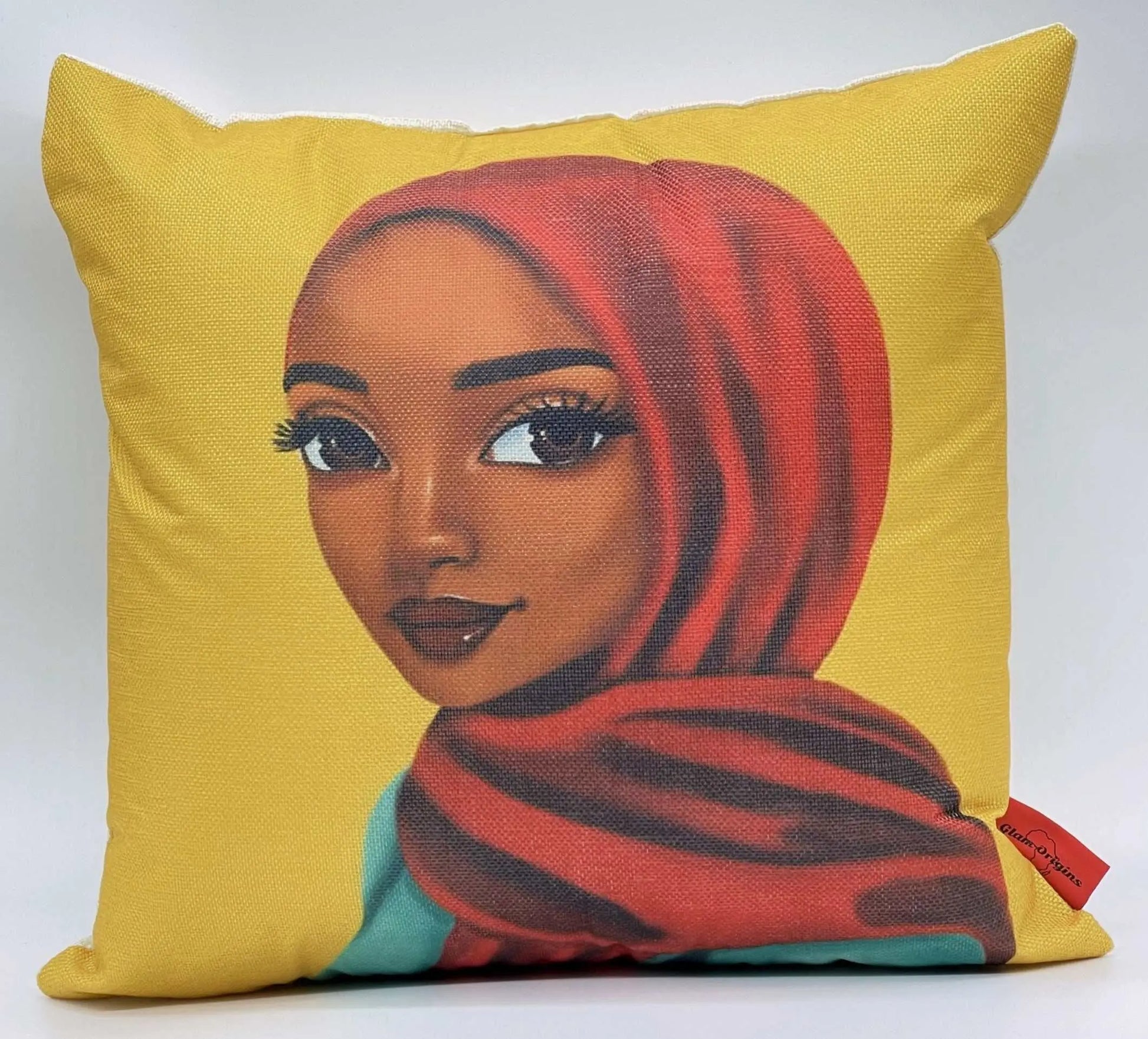 African Home Accessories Yumsie Decorative Canvas Throw pillow