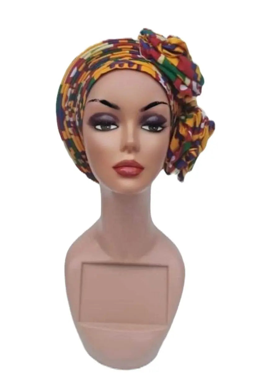 Glam Origins Liho Chic Ankara Auto gele Turbans Ankara 100% cotton Vibrant Colors Stylish True to roots Best dry clean Article/clothing might shrink over time due to nature of fabric Made in Nigeria
Liho Chic Ankara Auto gele