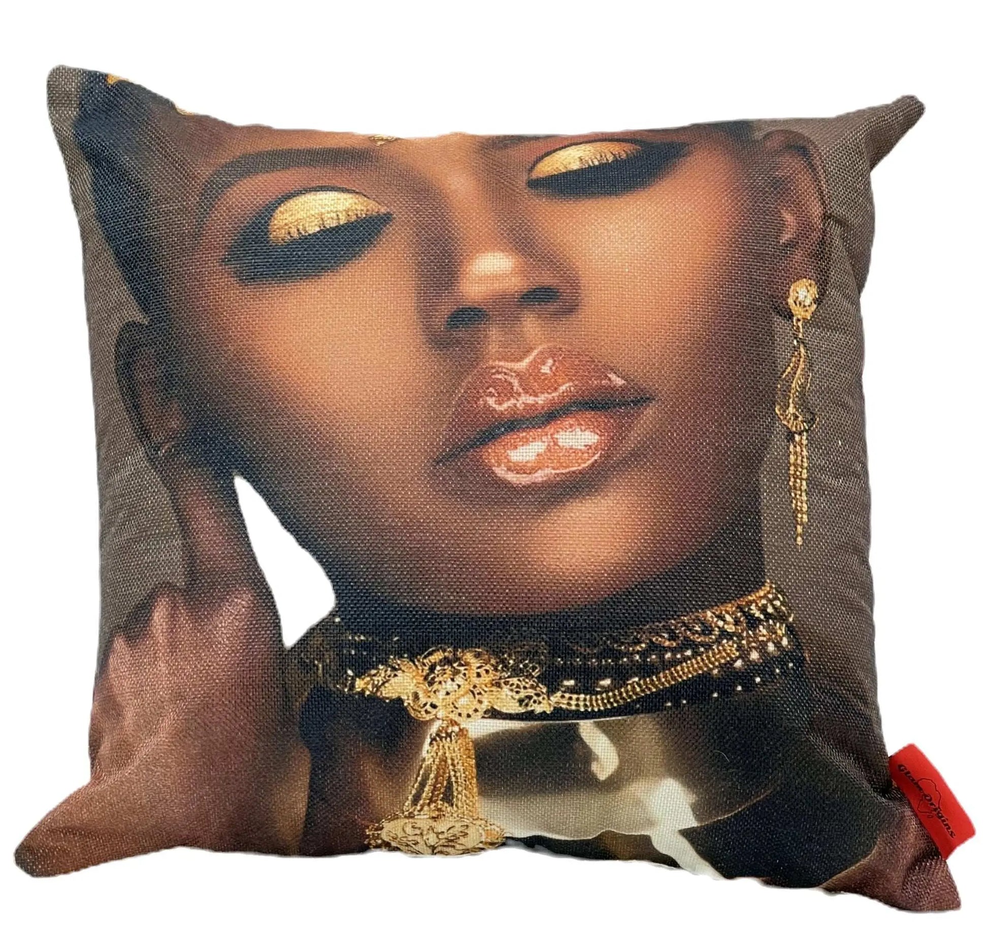 African home accessories Nana Decorative Canvas Throw Pillow