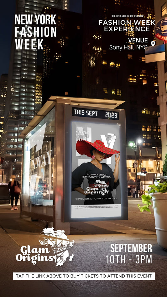 Glam Origins Set to Shine: A Glimpse into New York Fashion Week 2023 and its Impact on African Fashion Heritage - Glam Origins