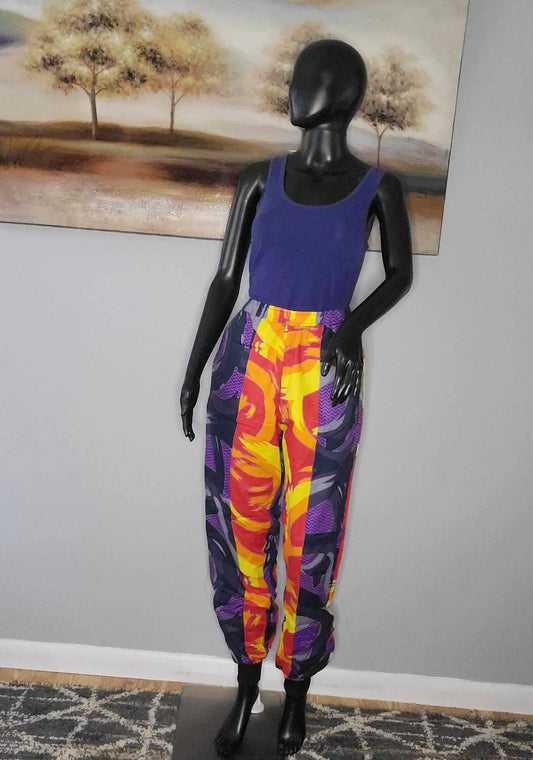 African Print Pants | Comfortable Ankara Jogger Pants 