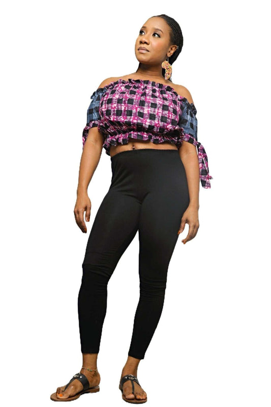 Glam Origins Ankara Crop top Tops 
Ankara 
100% cotton
Size: M (Items may run small and does not stretch due to nature of fabric)
Measurement:  M
Light lining
Vibrant Colors
Stylish
True to roots
Bes Ankara Crop top