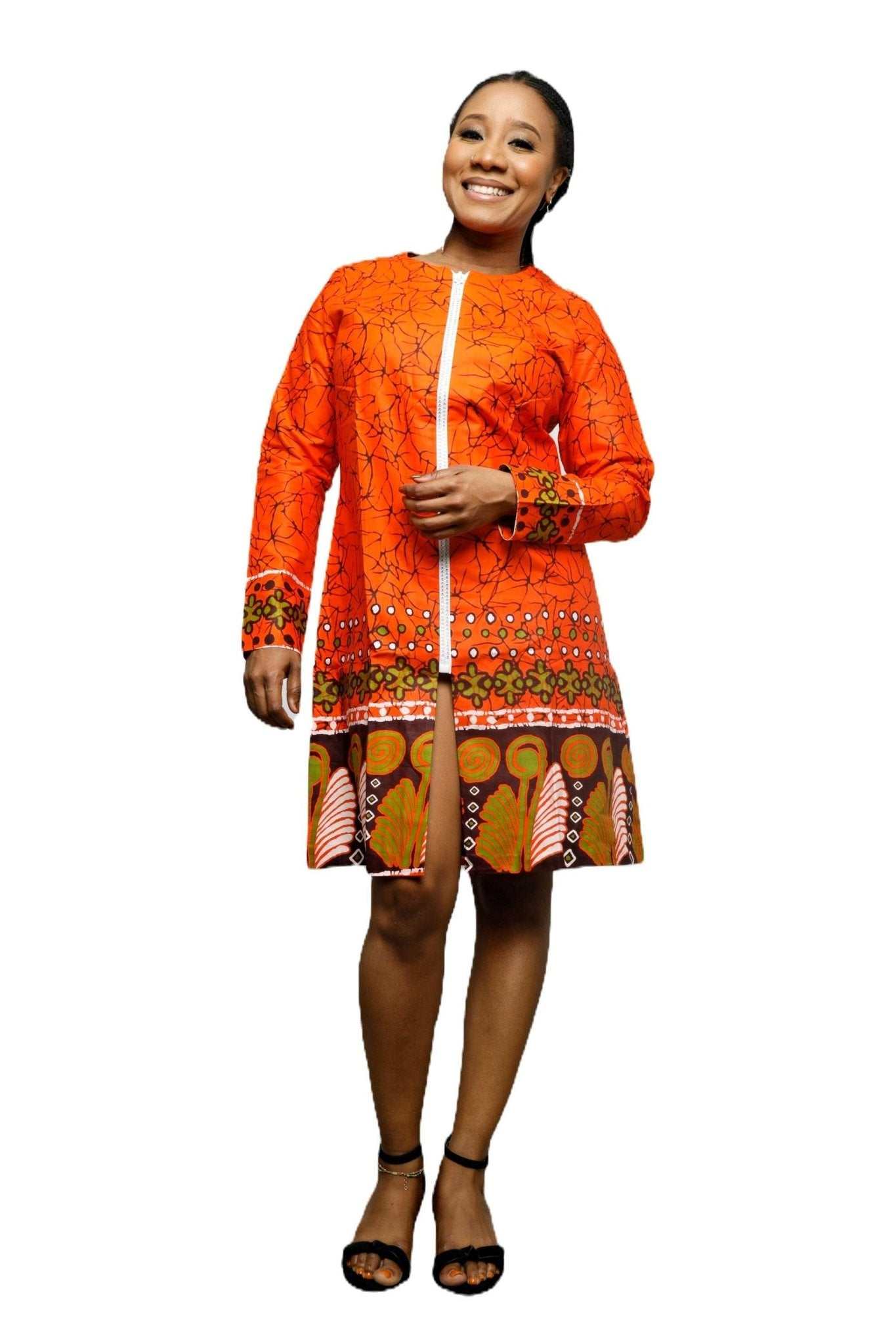 Ankara Dress Jacket - Glam Origins