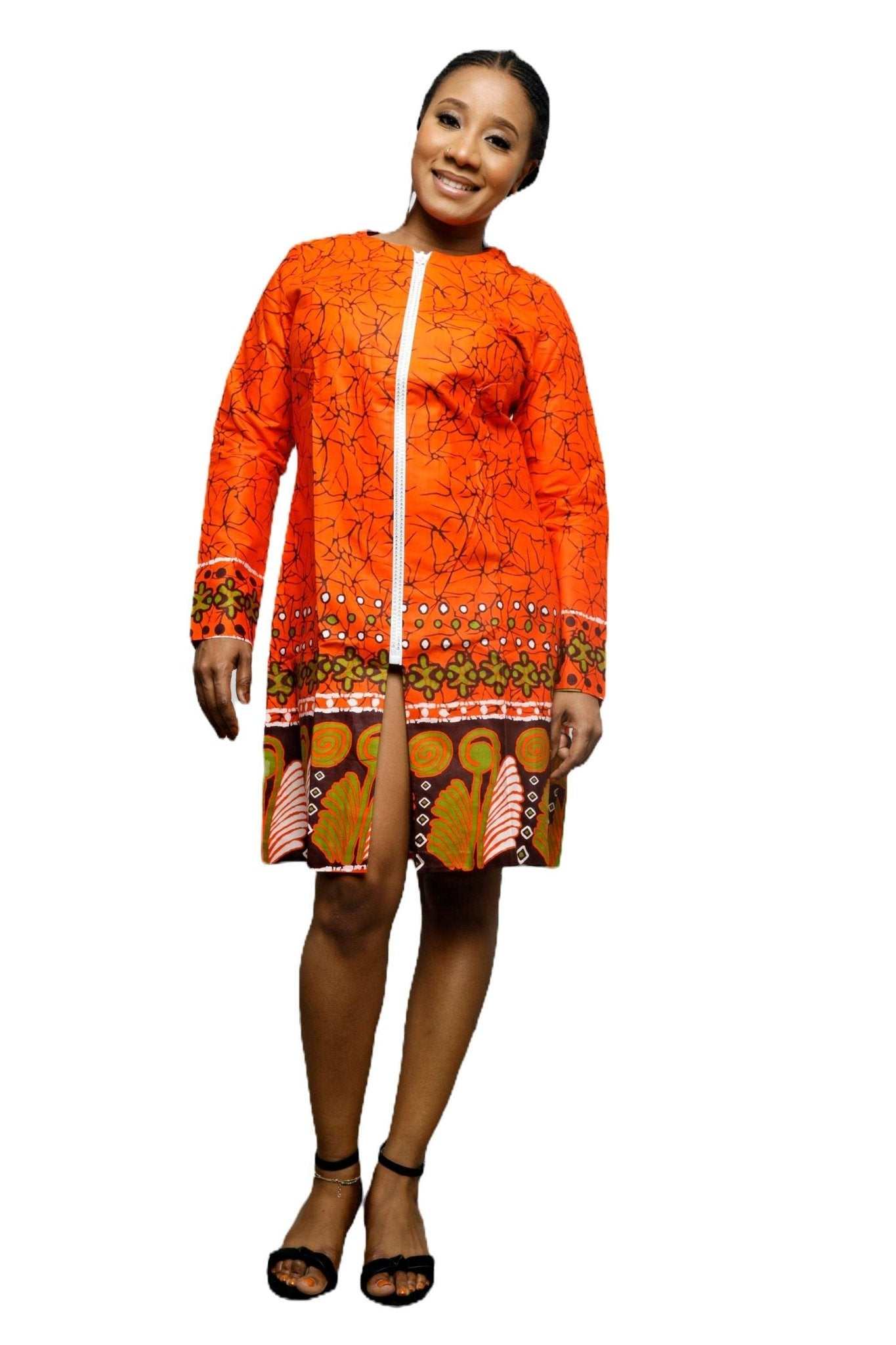 Ankara Dress Jacket - Glam Origins