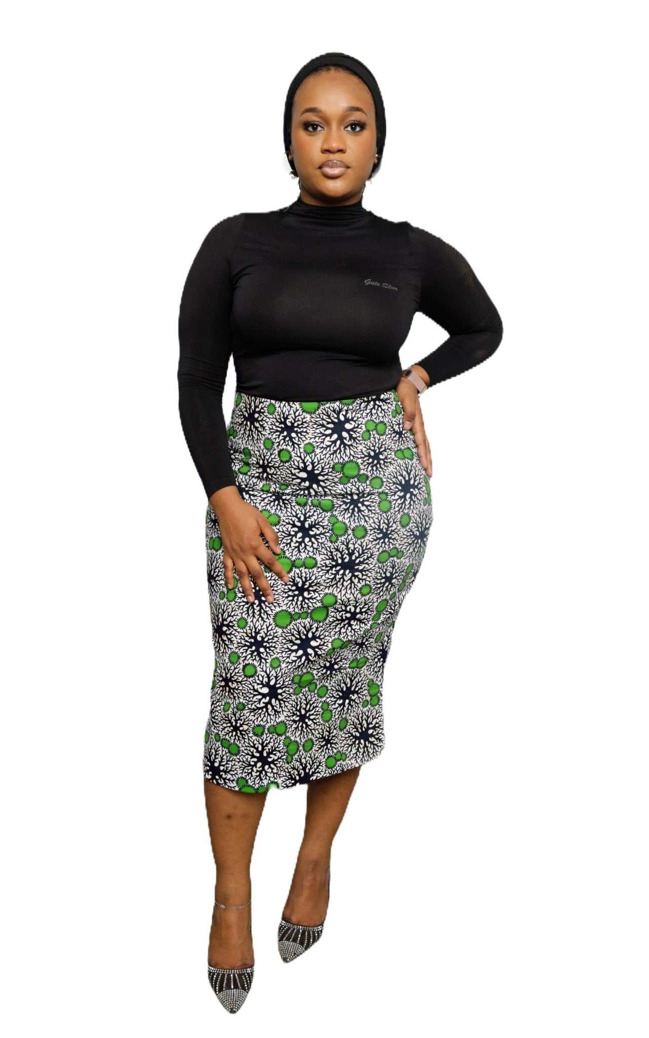 Glam Origins Ankara Pencil skirt Skirts 
Ankara 
100% cotton
Measurement: XL
Light lining
Vibrant Colors
Stylish
True to roots
Best dry clean
Article/clothing might shrink over time due to nature of fabric Ankara Pencil skirt