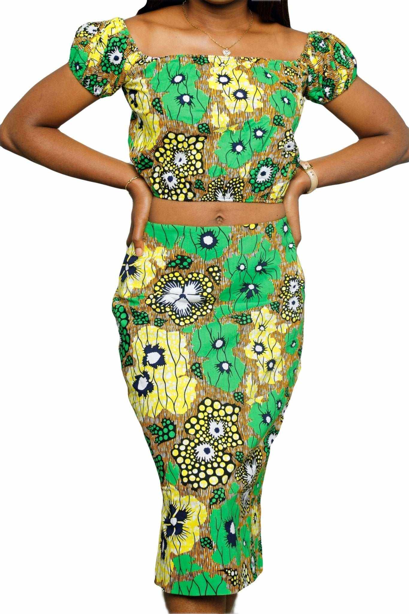 Ankara Pencil skirt - Glam Origins