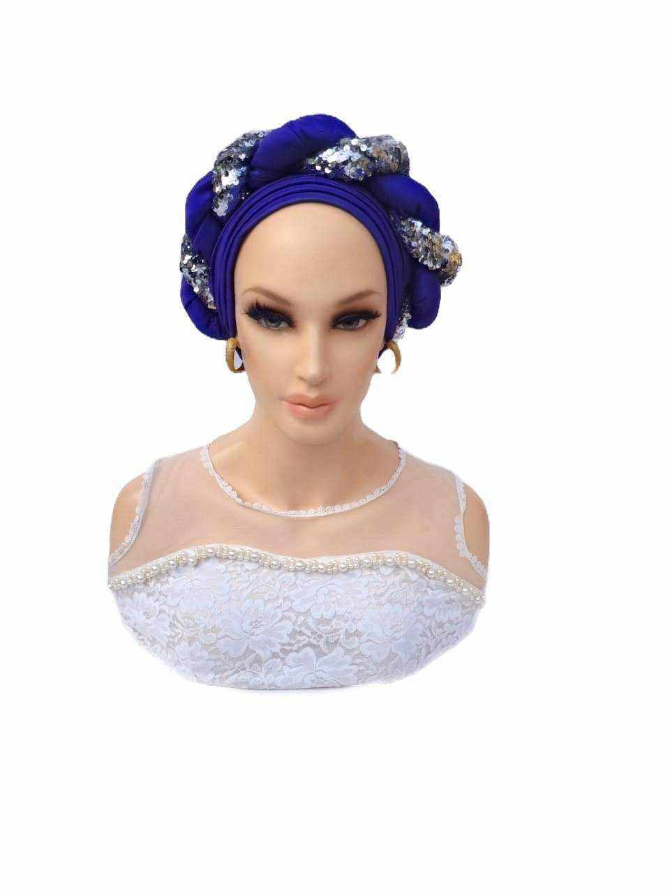 Asma Twist Silk turban - Glam Origins