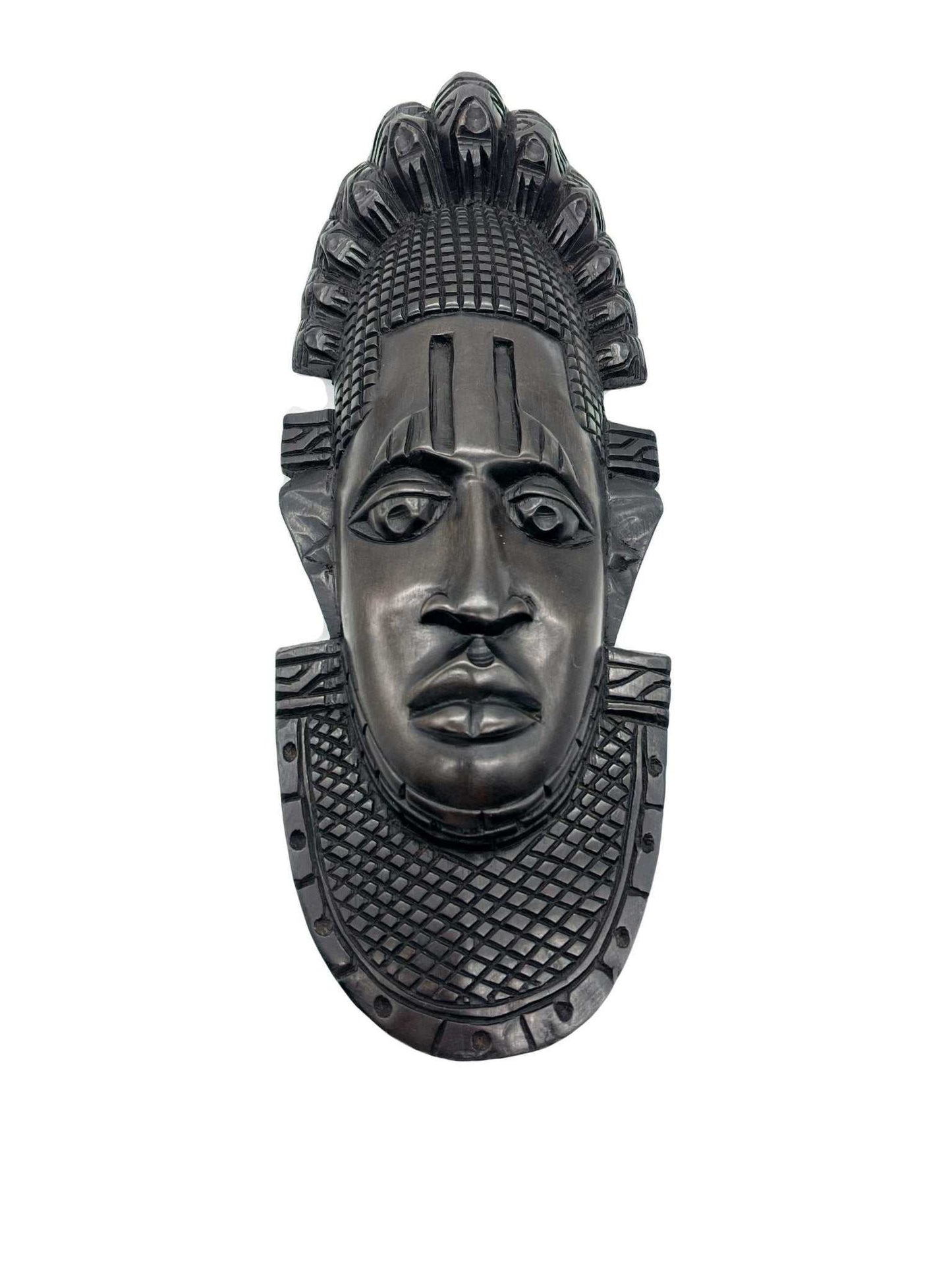 Fizo Handcrafted Wooden African Festac Mask - Glam Origins