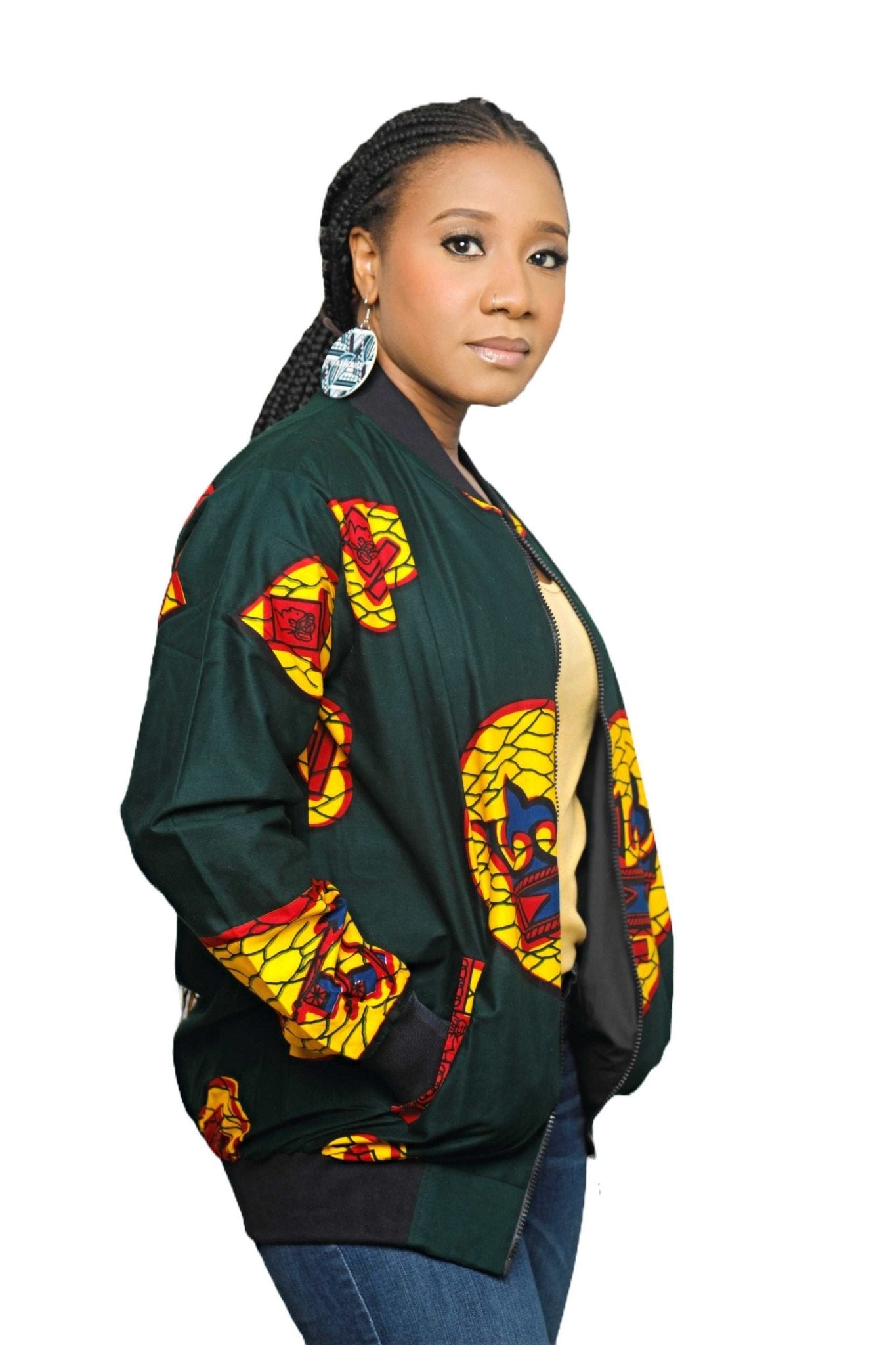 Hanan Ankara Light Bomber Jackets - Glam Origins